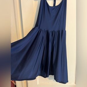 American Apparel Halter Disco Babydoll Dress